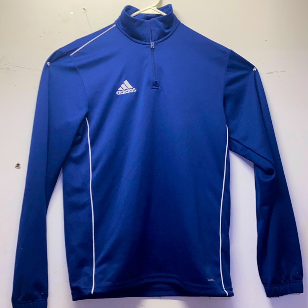 Men’s Adidas fleece/Navy blue   Size M